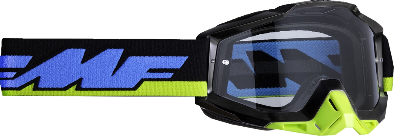 FMF PowerBomb Talladega Goggles w/ Clear Lens - Click Image to Close