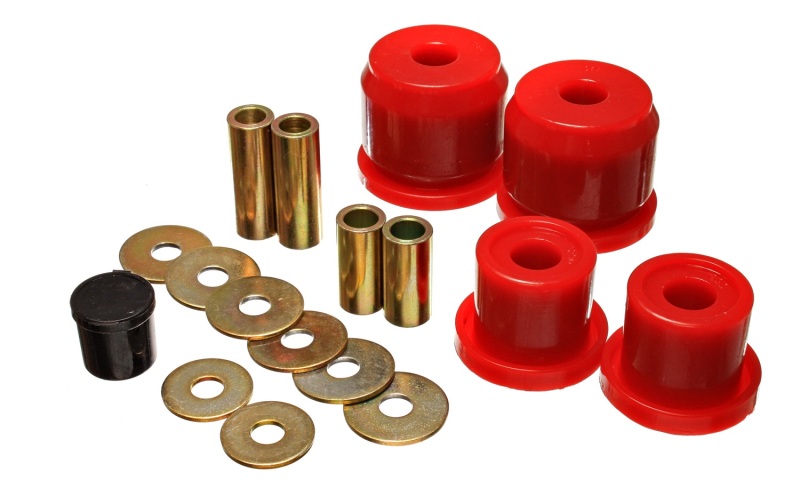 00-09 Honda S2000 Red Rear Differential Carrier Bushing Set - Click Image to Close