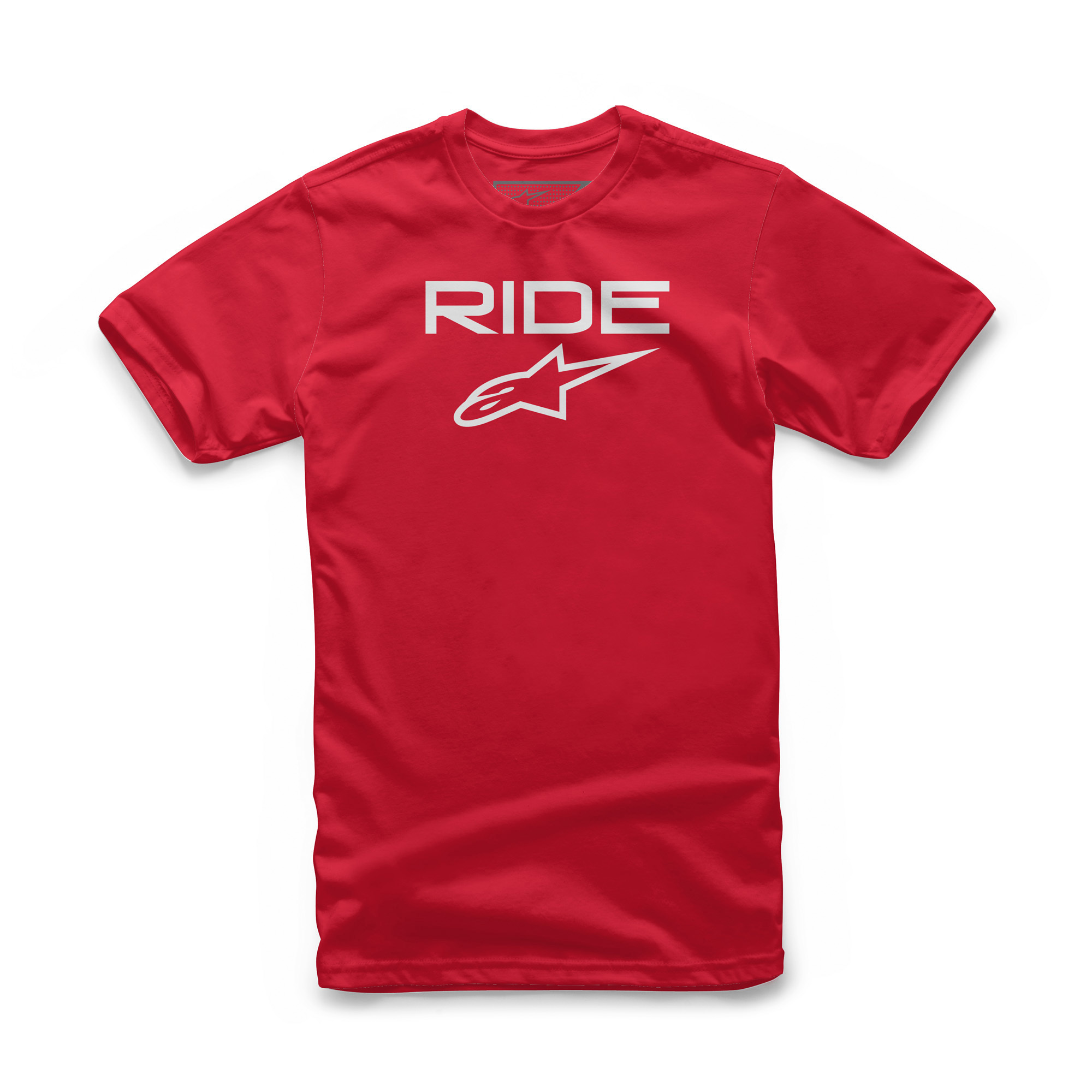 Ride 2.0 Tee Red/White X-Large - Click Image to Close