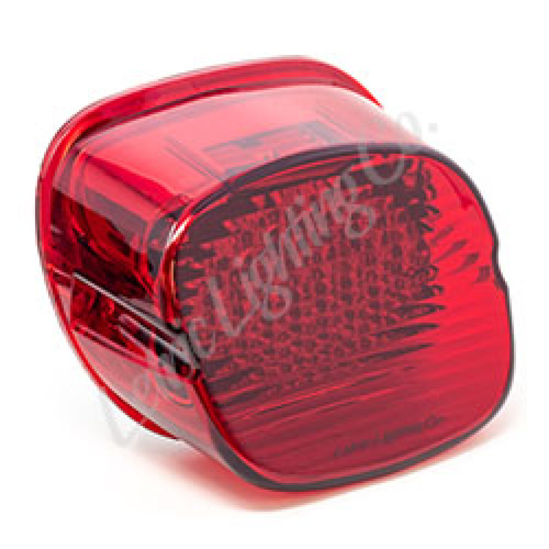 Letric Lighting Dlx Slantback Led Tllght Red - Click Image to Close