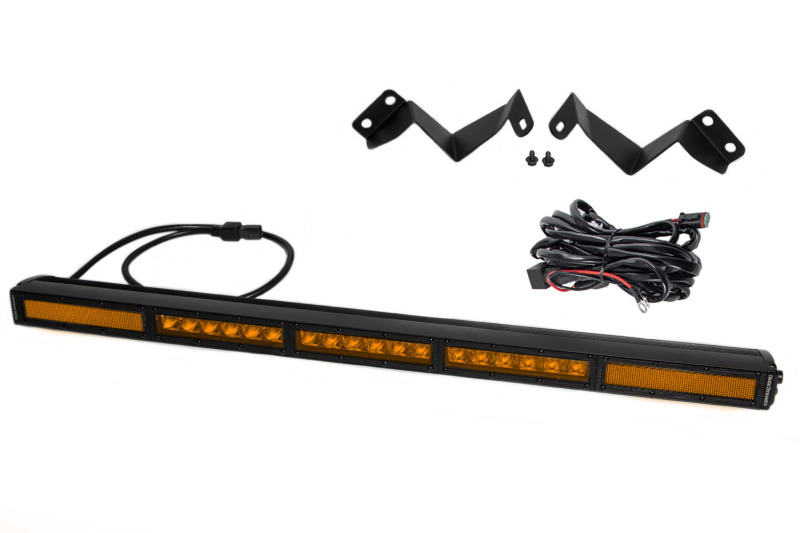 SS30 Stealth Lightbar Kit - Amber Combo - For 16-21 Toyota Tacoma - Click Image to Close