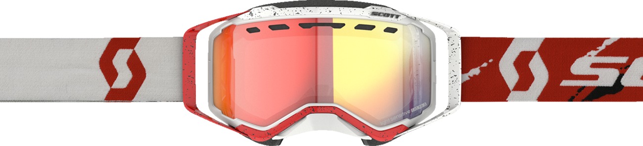 Prospect Snow Cross Goggle - Prspect Sx Ls Wt/Rd Rdch Snow - Click Image to Close