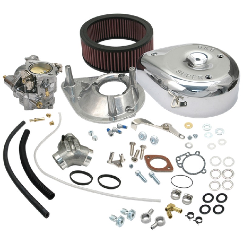 S&S Cycle 91-03 Sportster Super E Carburetor Kit - Click Image to Close