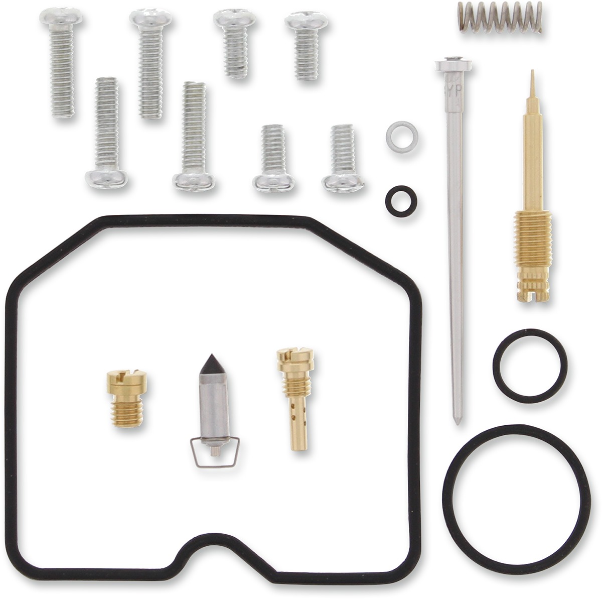 ATV Carburetor Repair Kit - For 99-02 Kawasaki KVF300 Prairie - Click Image to Close