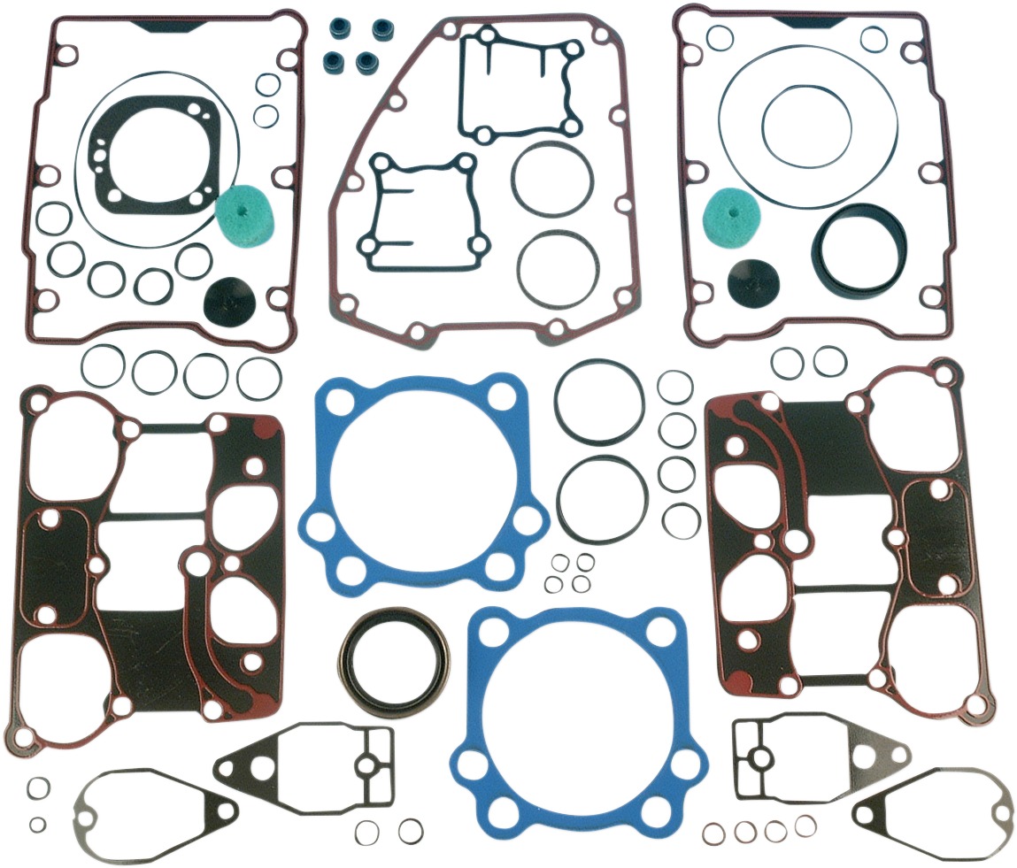 Complete Engine Gasket Kit by James Gaskets Fits Big Twin/Twin Cam Models - Click Image to Close