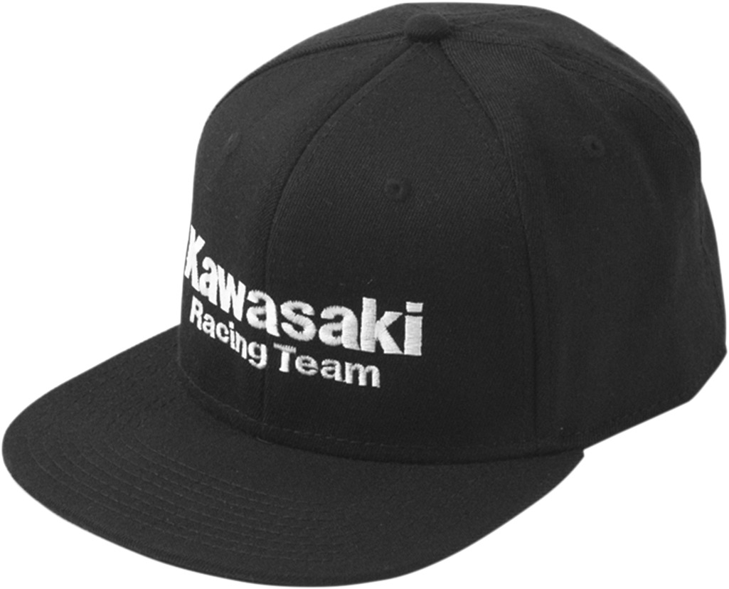 Men's Kawasaki Team Hat - Kawasaki Teamhat Blk L/Xl - Click Image to Close