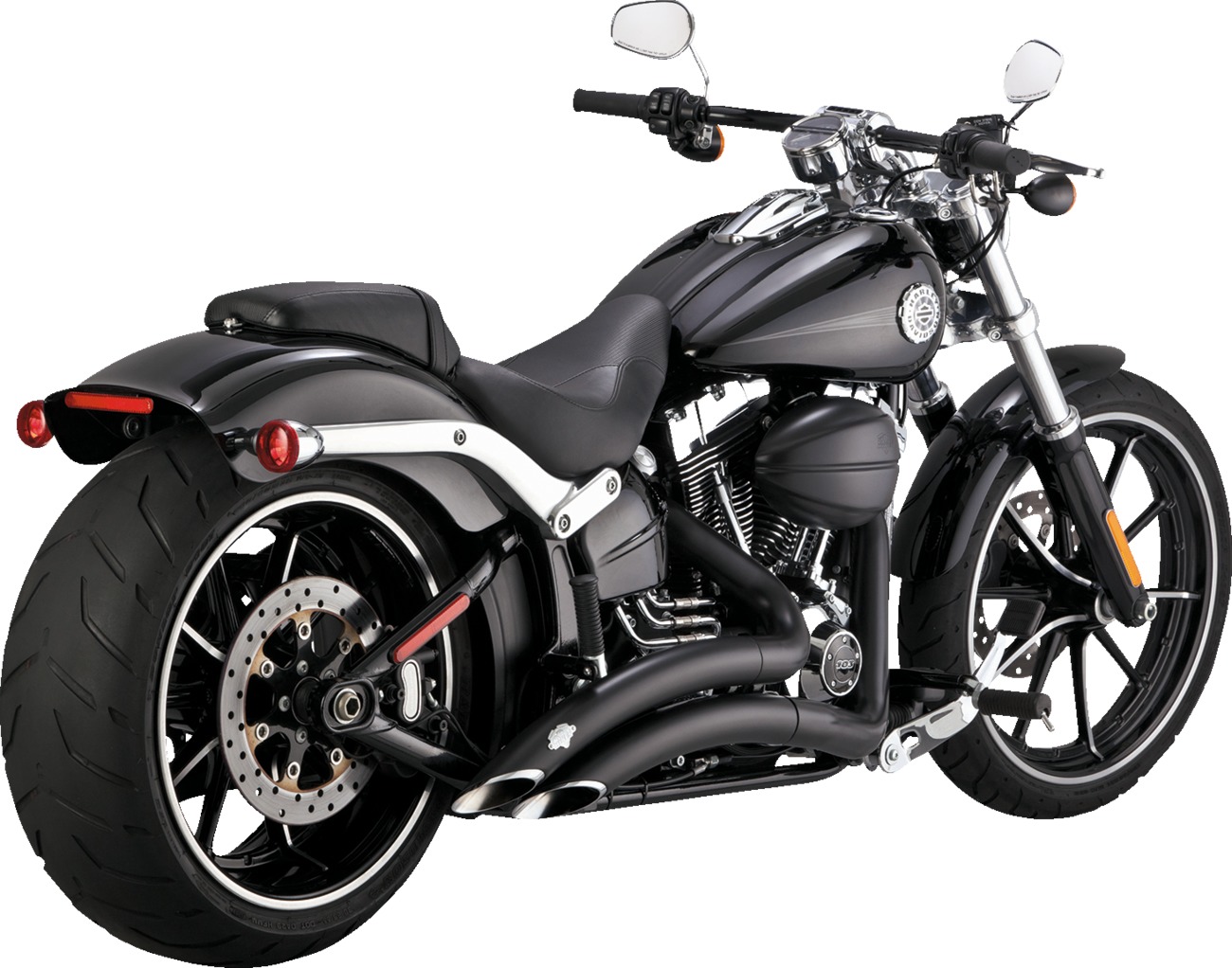 Vance & Hines HD Softail Breakout 13-17 Big Rad PCX Full System Exhaust - Click Image to Close