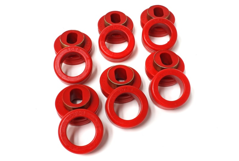 81-87 GM 1/2-3/4-1 Ton C-10/C-20/C30/C1500/C2500/C3500 PU 2WD Red Body Mount Set - Click Image to Close