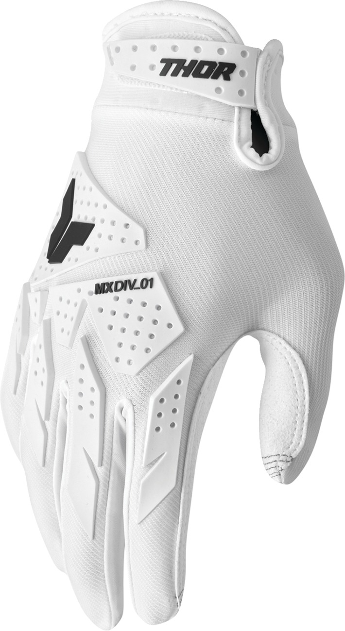 Thor Launchmode XP Gloves - White XL - Men's XL off-road/street gloves - Click Image to Close