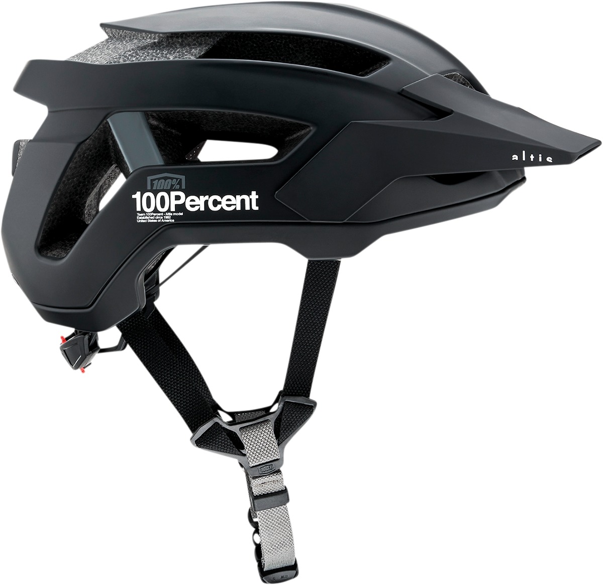 100% Altis Bike Helmet Black XS/SM - Click Image to Close