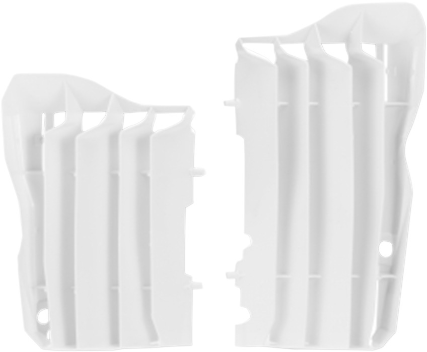 White Radiator Louvers - For 17-22 Honda CRF450R/RX - Click Image to Close