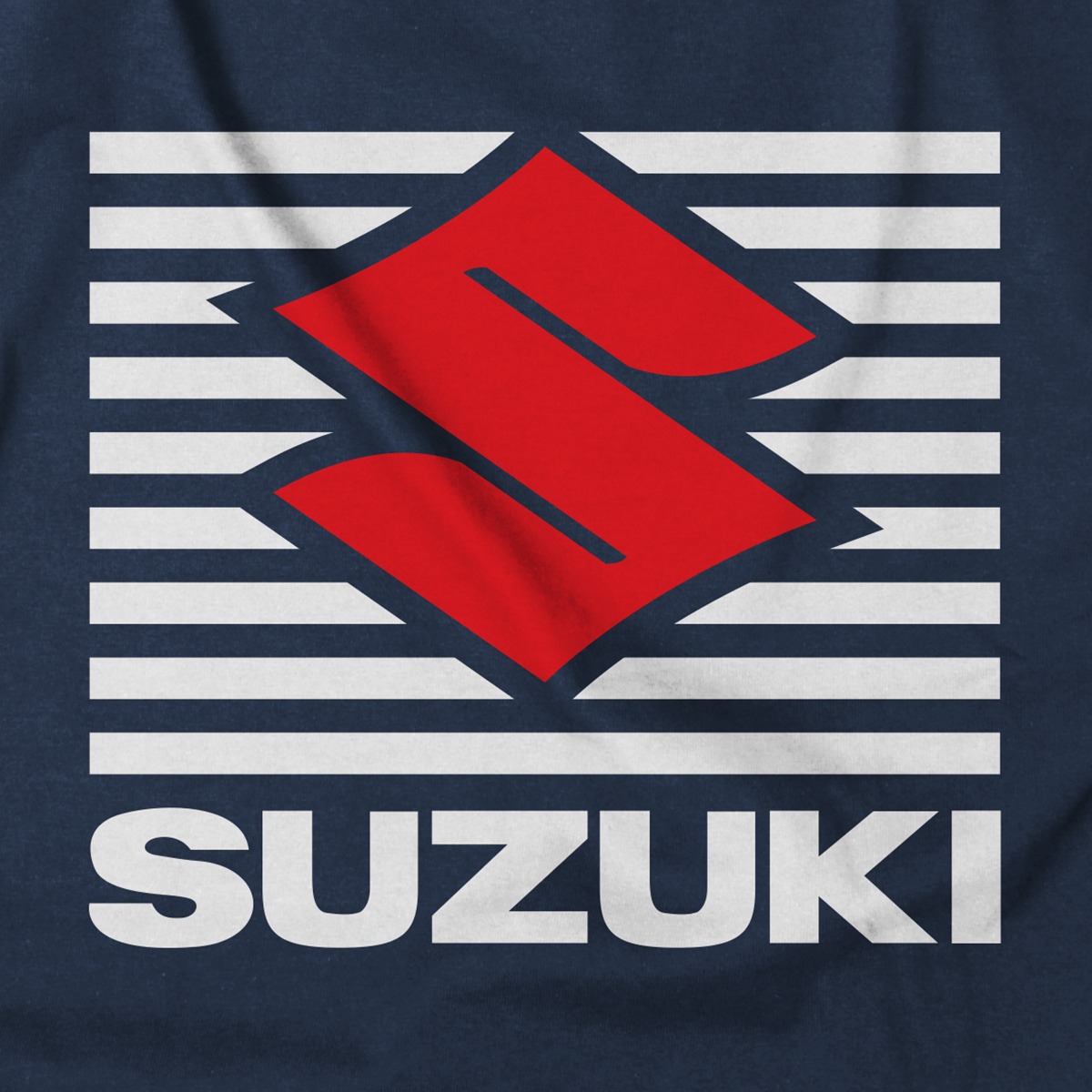 Men's Suzuki Shutter Tee - Suzuki Shutter Tee Nvy Lg - Click Image to Close