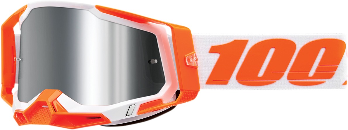 100% Racecraft 2 Goggles - Orange Mirror Lens - Click Image to Close