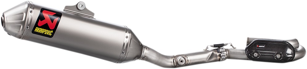 Racing Line Full Exhaust - S.S./Ti. - For 17-20 Kawasaki KX250F - Click Image to Close