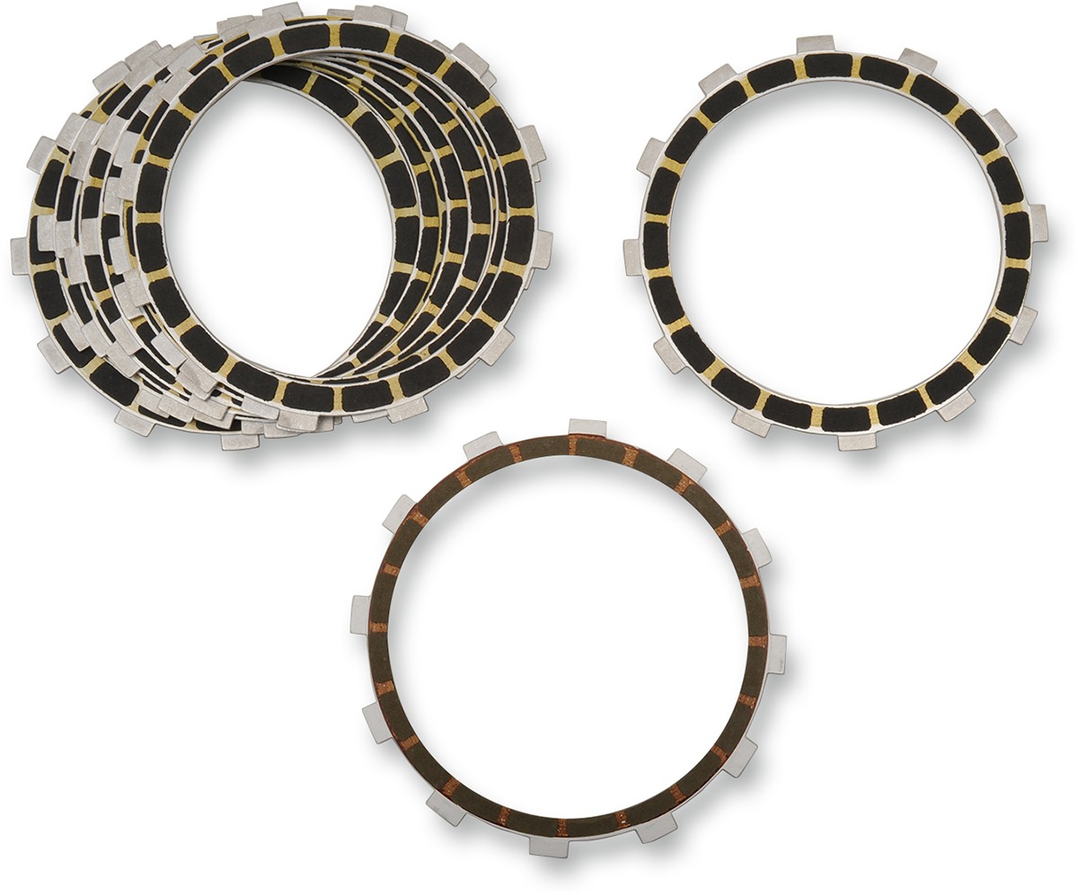 Carbon Fiber Clutch Friction Plate Kit - For 2009+ Vulcan 1700 & 04-10 Vulcan 2000 - Click Image to Close