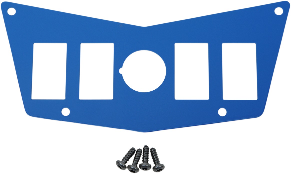 Dashplate 4Switch,12V Blue - For 08-14 Polaris RZR800 12-18 RZR570 - Click Image to Close