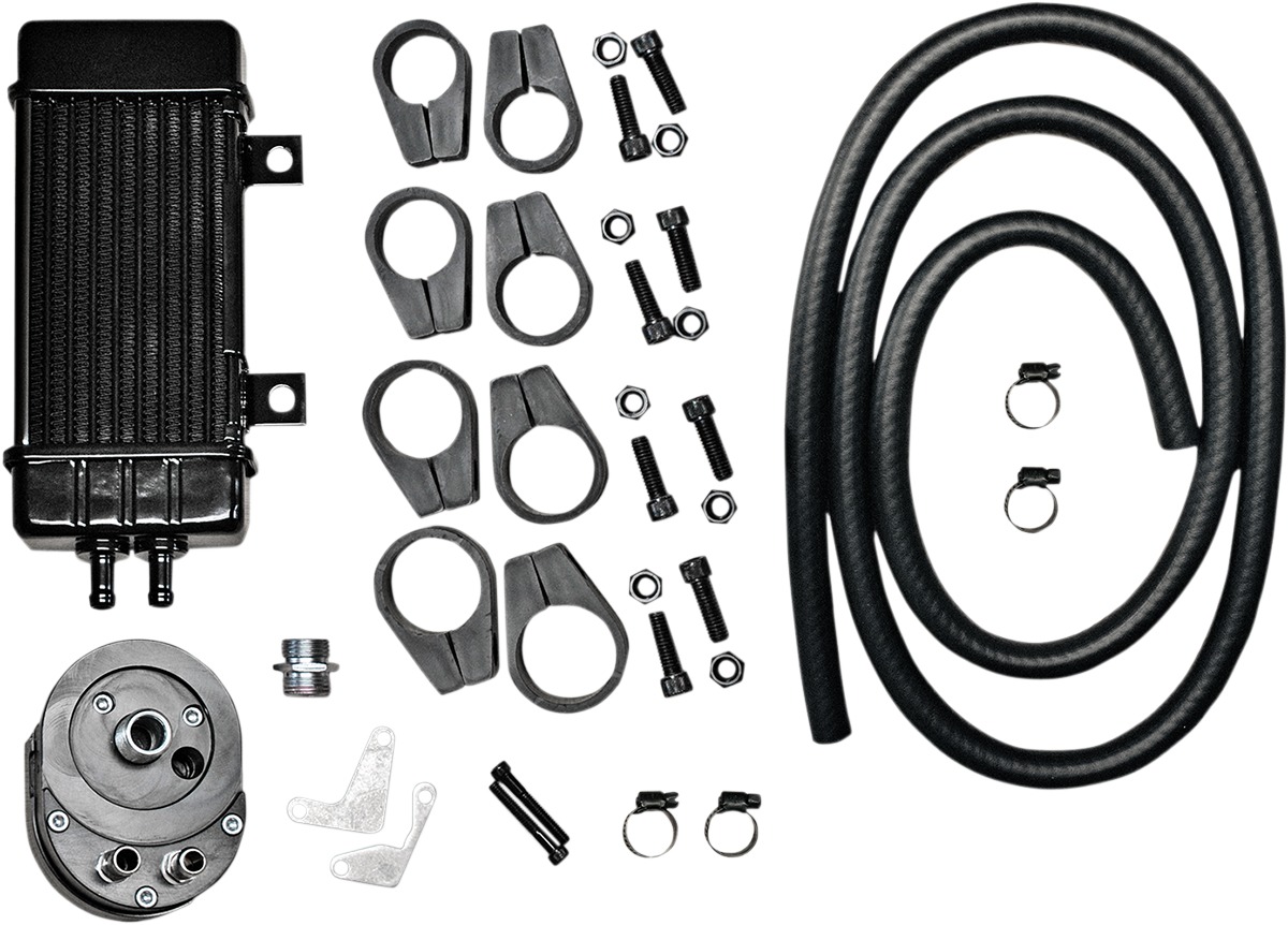 Wideline Vertical Front Mount Oil Cooler - Click Image to Close