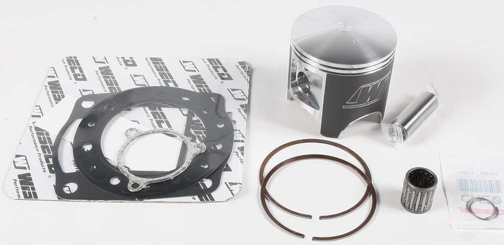 Top End Piston Kit 90.50mm Bore (+1.50mm) - For 89-01 Honda CR500R - Click Image to Close