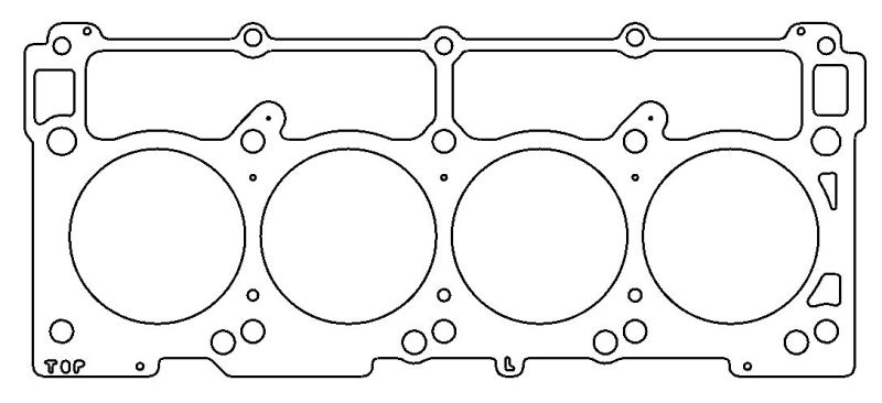 Dodge 5.7L Hemi 3.950 inch Bore .040 inch MLS LHS Headgasket - Click Image to Close