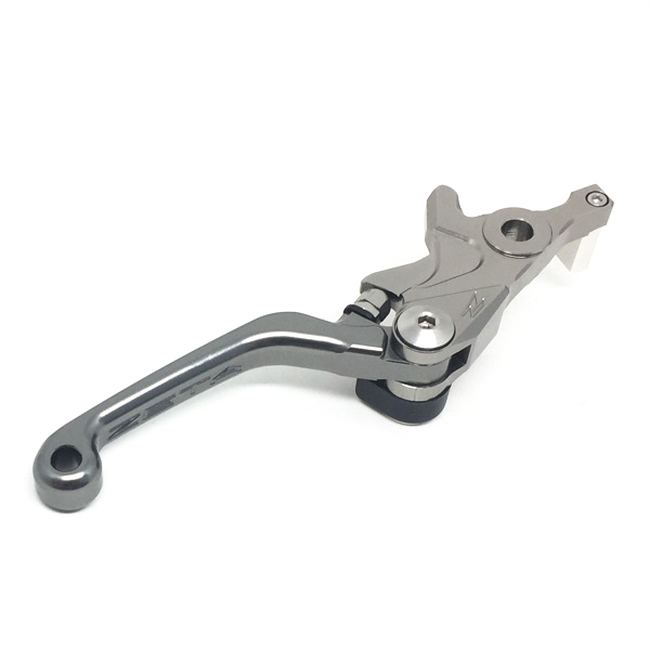 Pivot CP CNC Brake Lever - 3 Finger "Shorty" Length - CRF250L, CBR250, & Grom - KLX & Ninja 250 - Click Image to Close