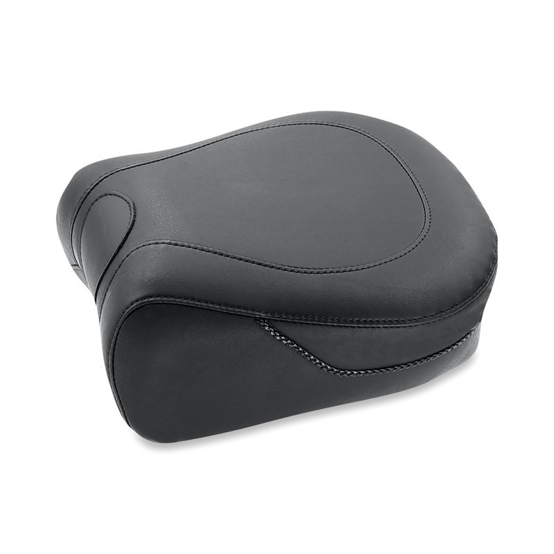 Lowdown Standard Touring Passenger Seat - Black - For 97-07 Harley Electra Glide, Rd Glide - Click Image to Close