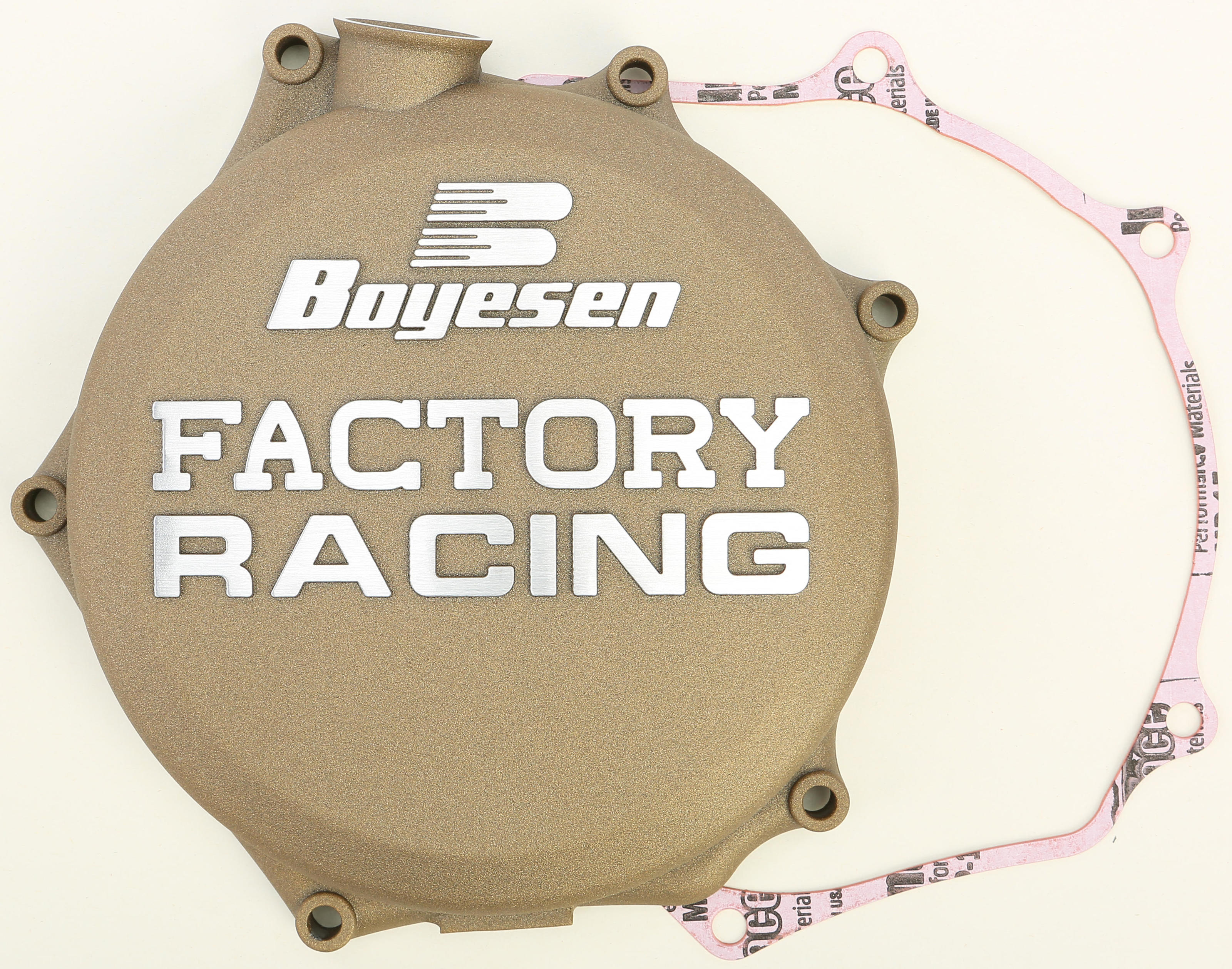 Factory Racing Clutch Cover Magnesium - For 07-18 Suzuki RMZ250 - Click Image to Close