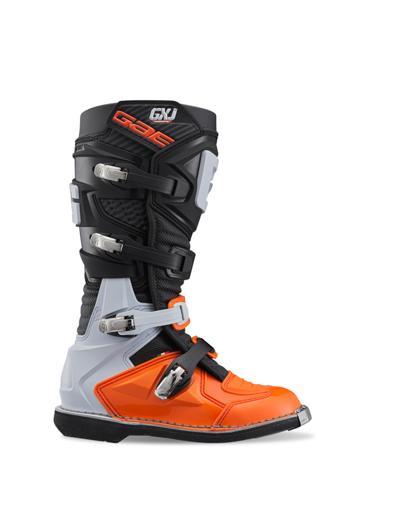 GXJ Boot Black/Orange Size - Youth 3 - Click Image to Close