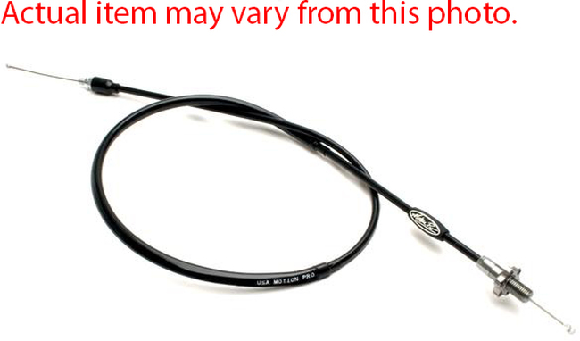 Black Vinyl Throttle Cable - For 1982 Yamaha YZ250/490 - Click Image to Close