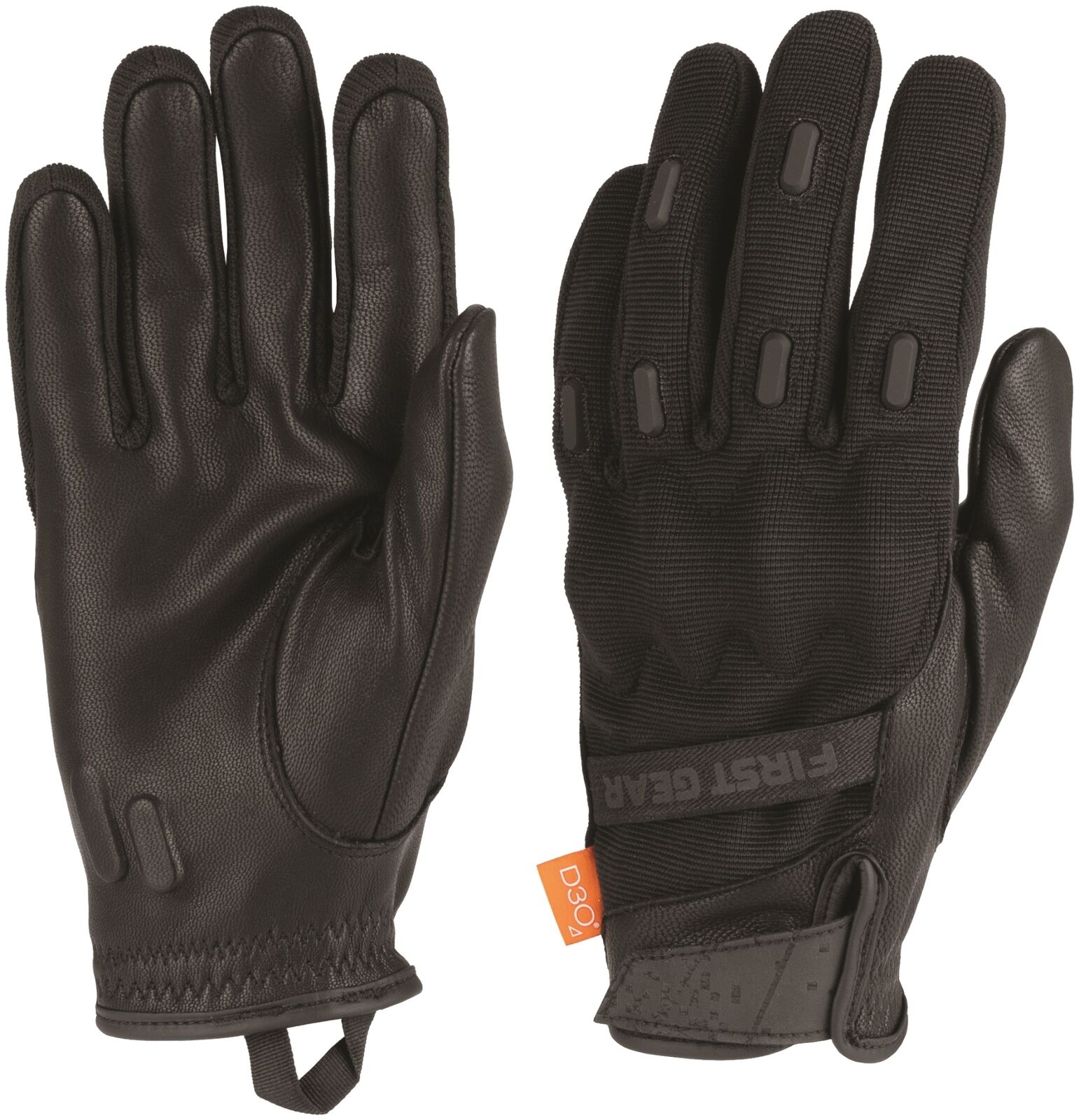 FIRSTGEAR Torque Gloves Mens Black - Extra Large - Click Image to Close