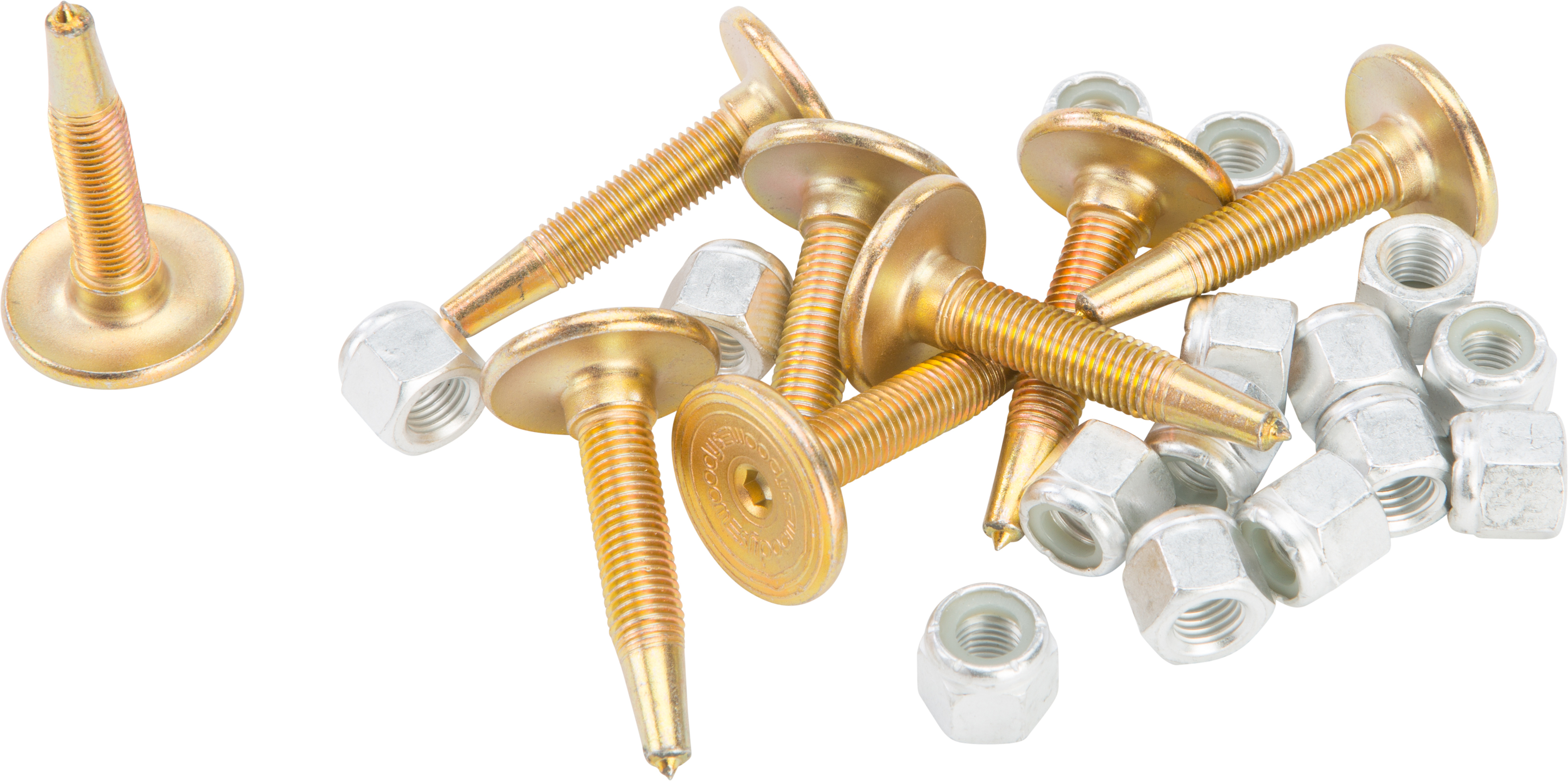 Gold Digger Traction Master Carbide Studs - Gld Dgger Shrt 96Pk 1.450 - Click Image to Close