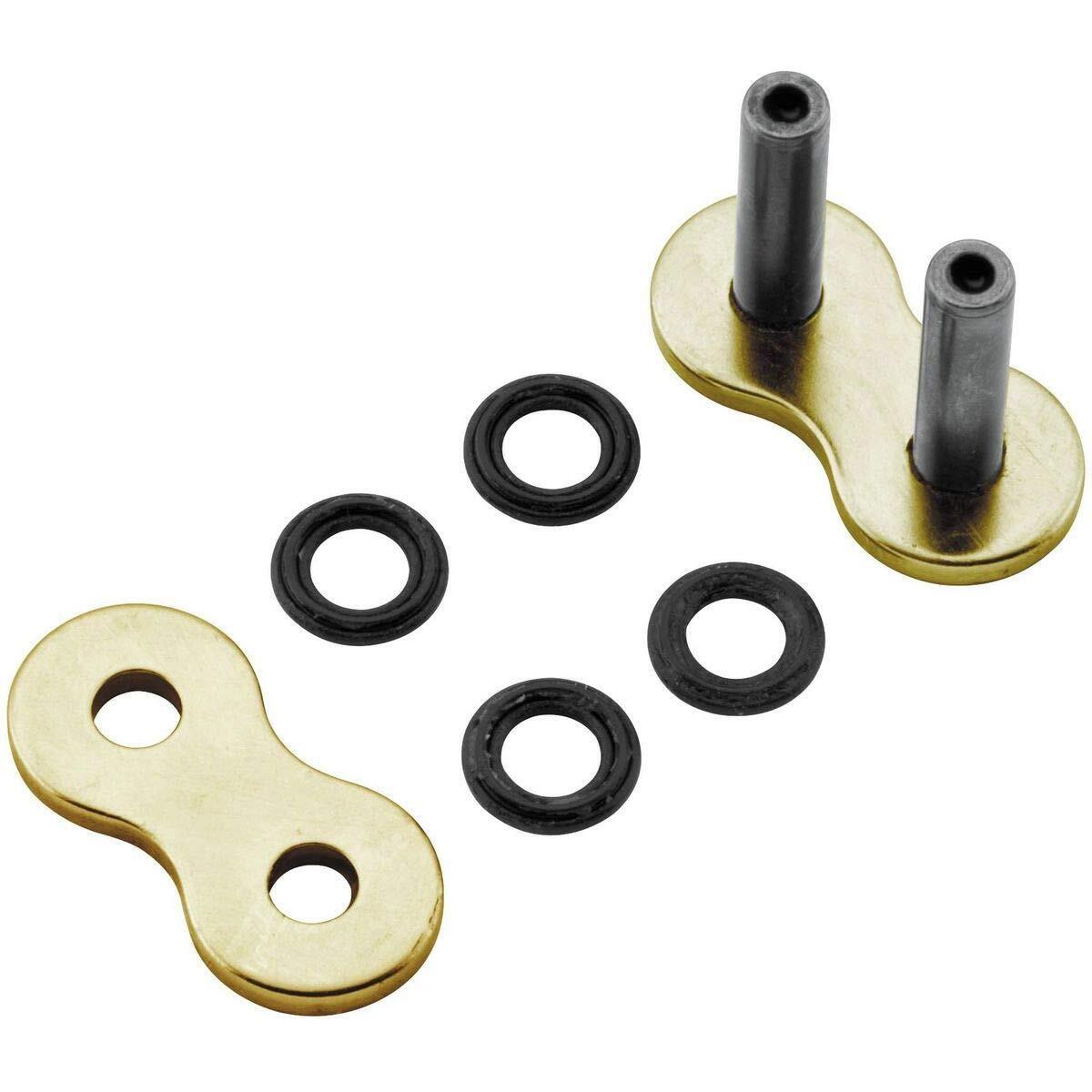 BikeMaster 530 BMXR Rivet Link - Gold - Click Image to Close