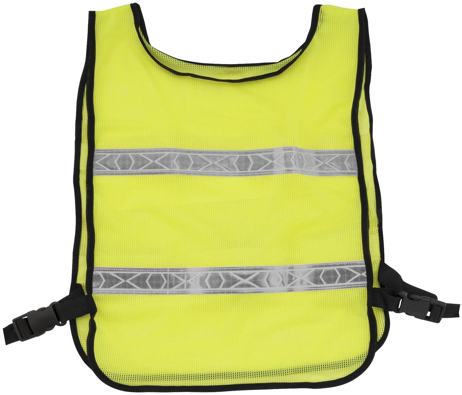 BikeMaster Reflector Safety Vest Lime - Click Image to Close