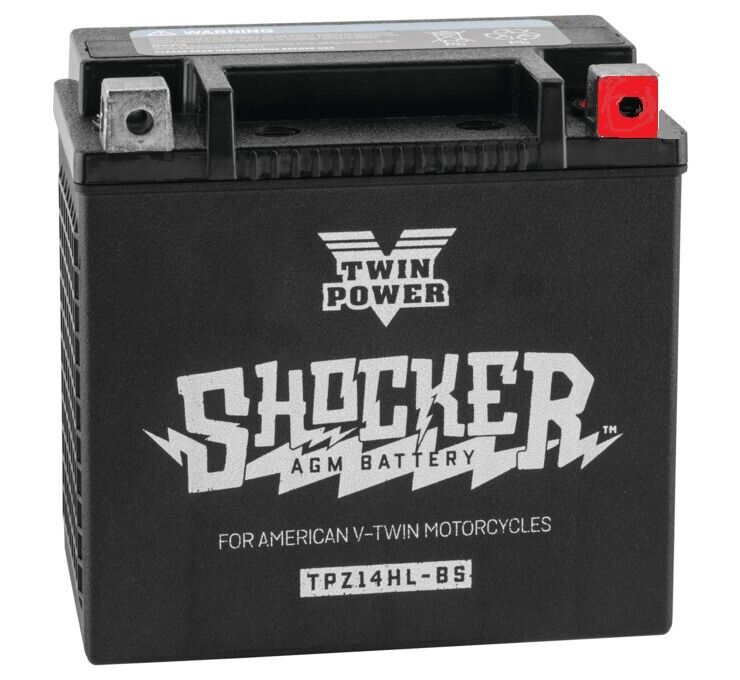 Twin Power YTX-14L Shocker Battery Replaces H-D 65958-04 - Click Image to Close