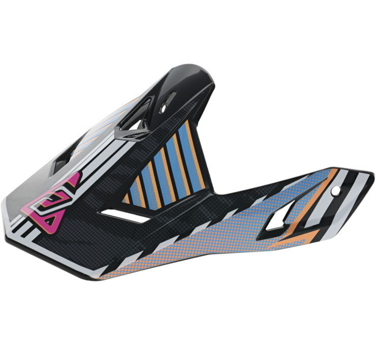 AR3 Rapid Visor Youth - Blue/Orange/Rhodamine - Click Image to Close