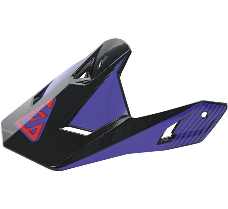 AR1 Vendetta Visor Red/White/Purple - Youth - Click Image to Close