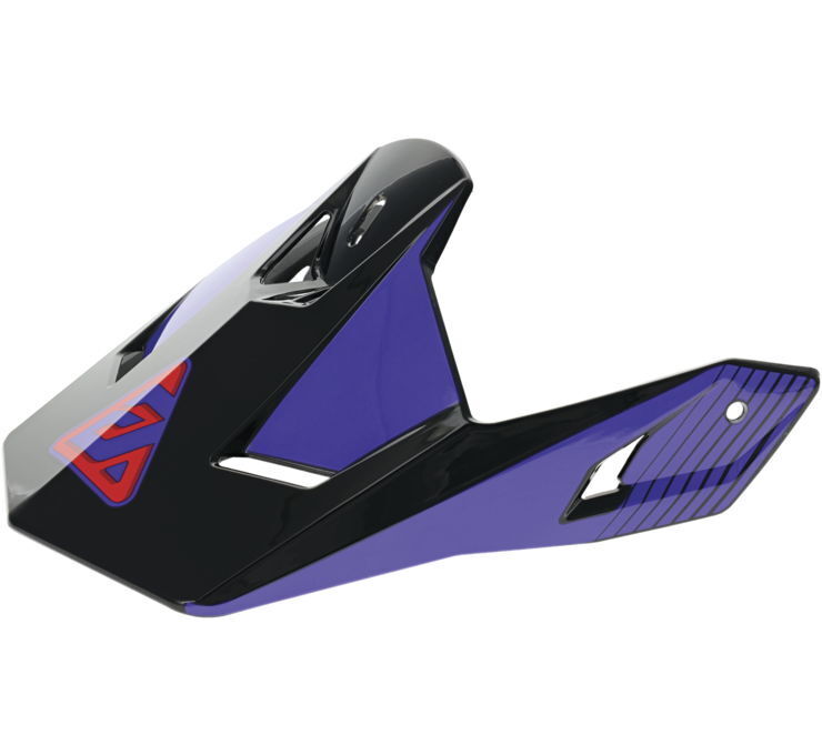 Answer AR1 Vendetta Visor - Red/White/Purple - Click Image to Close