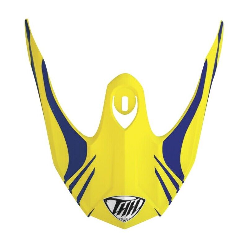 THH Helmets T730X Twister Visor Yelblu A/Y - Click Image to Close