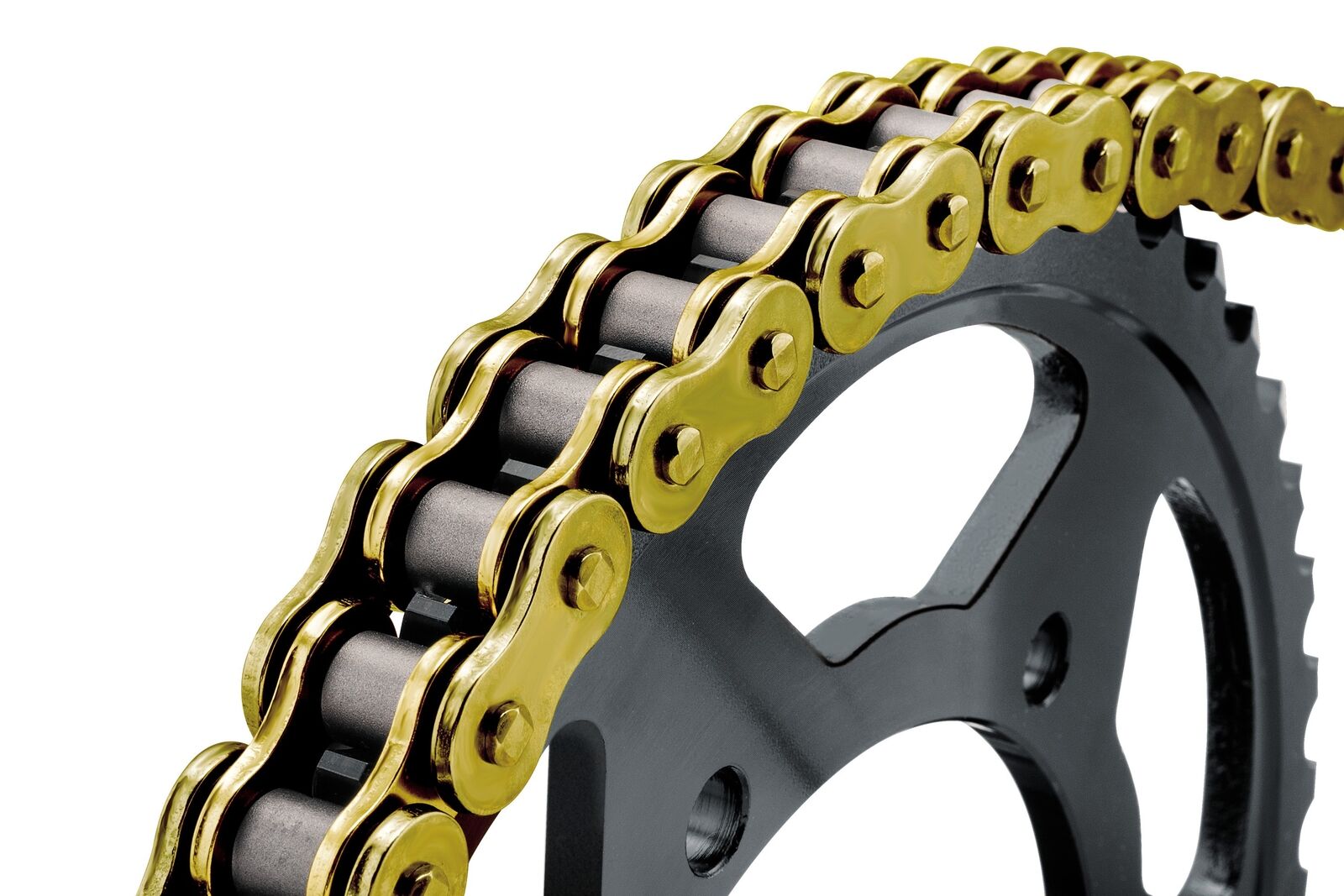 BikeMaster 520Hx110 Chain - Gold/Gold - Click Image to Close