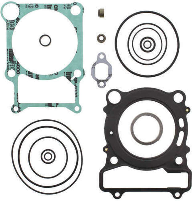 QuadBoss Top End Gasket Set Fits 07-08 Yamaha YFM400 Grizzly 4x4 IRS - Click Image to Close