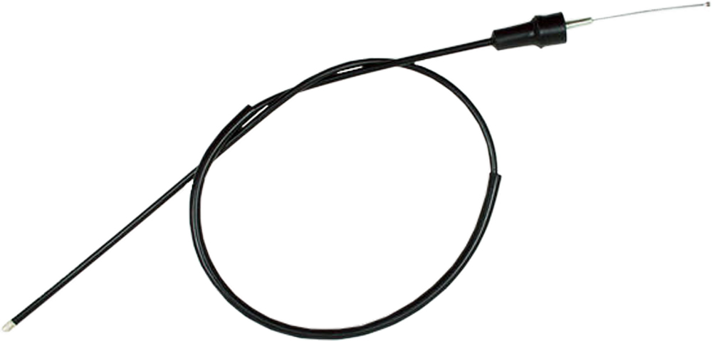 Black Vinyl Throttle Cable - For 85-86 Suzuki LT250R Quadracer - Click Image to Close