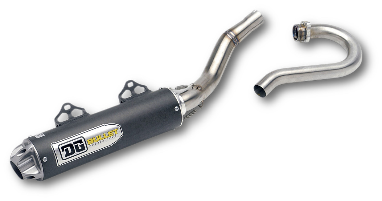 RCM II Full Exhaust w/SA - For 04-13 Yamaha YFZ450 - Click Image to Close