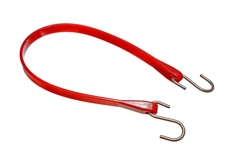 24in Long Red Power Band Tie Down Strap - Click Image to Close