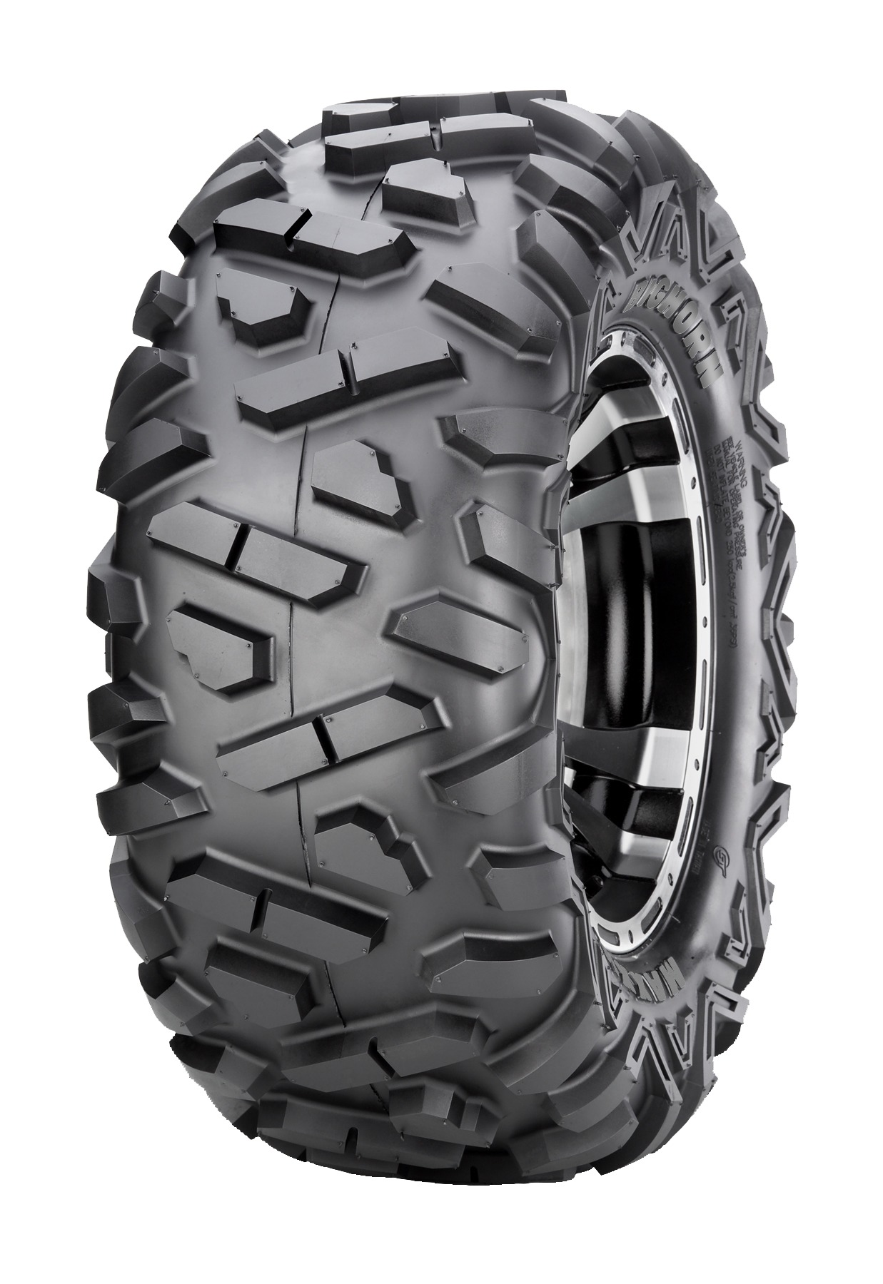 25x10R12 Bighorn Radial ATV/UTV Tire - 6 Ply - Click Image to Close