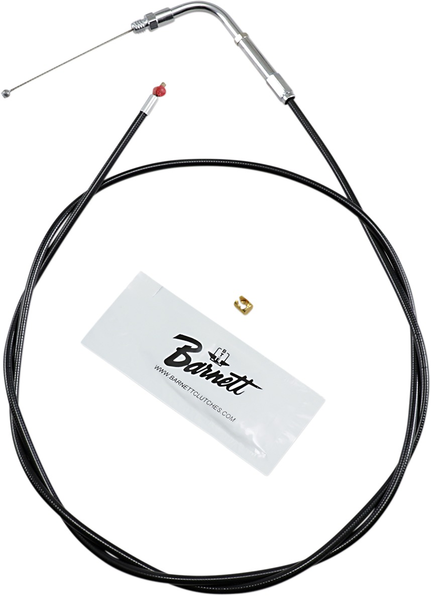 Barnett Vinyl Throttle Cable Black 50 in. L - Click Image to Close