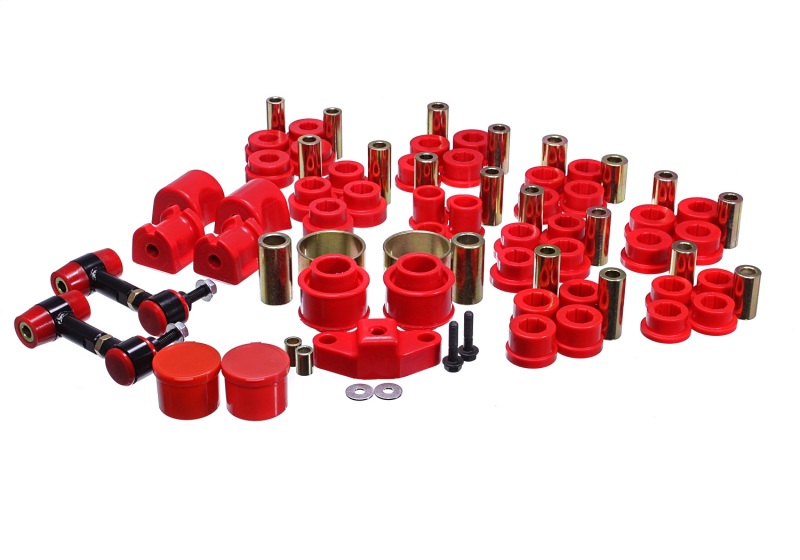 Red Hyper-Flex Master Bushing Set - For 2013+ Scion FR-S/Subaru BRZ - Click Image to Close