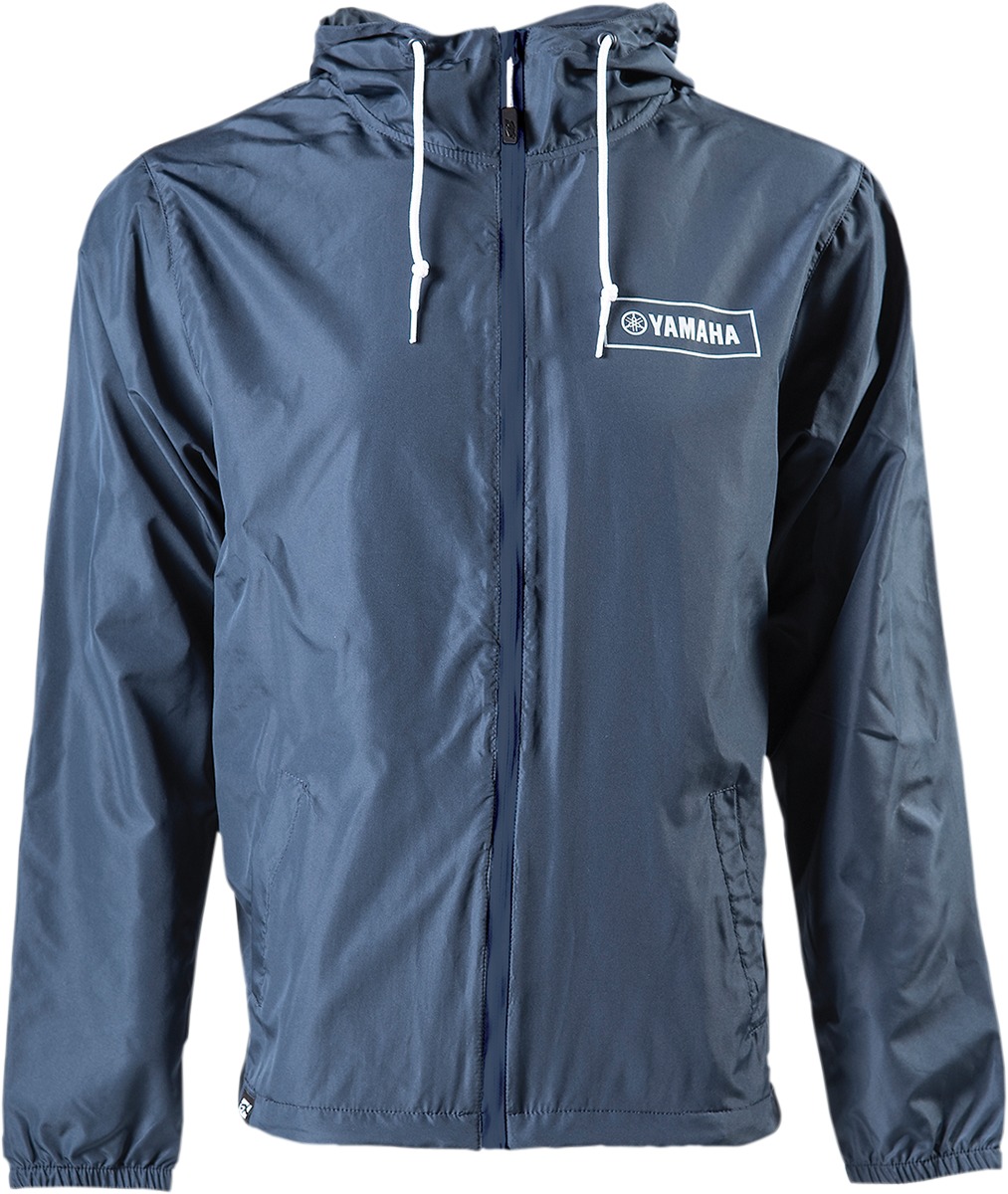 Men's Yamaha Windbreaker - Yam Windbrkr Jkt Nvy 2Xl - Click Image to Close