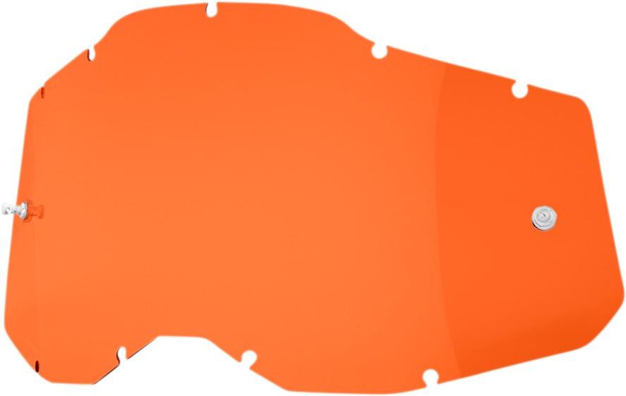 100% 2.0 Replacement Lens - Orange - Click Image to Close