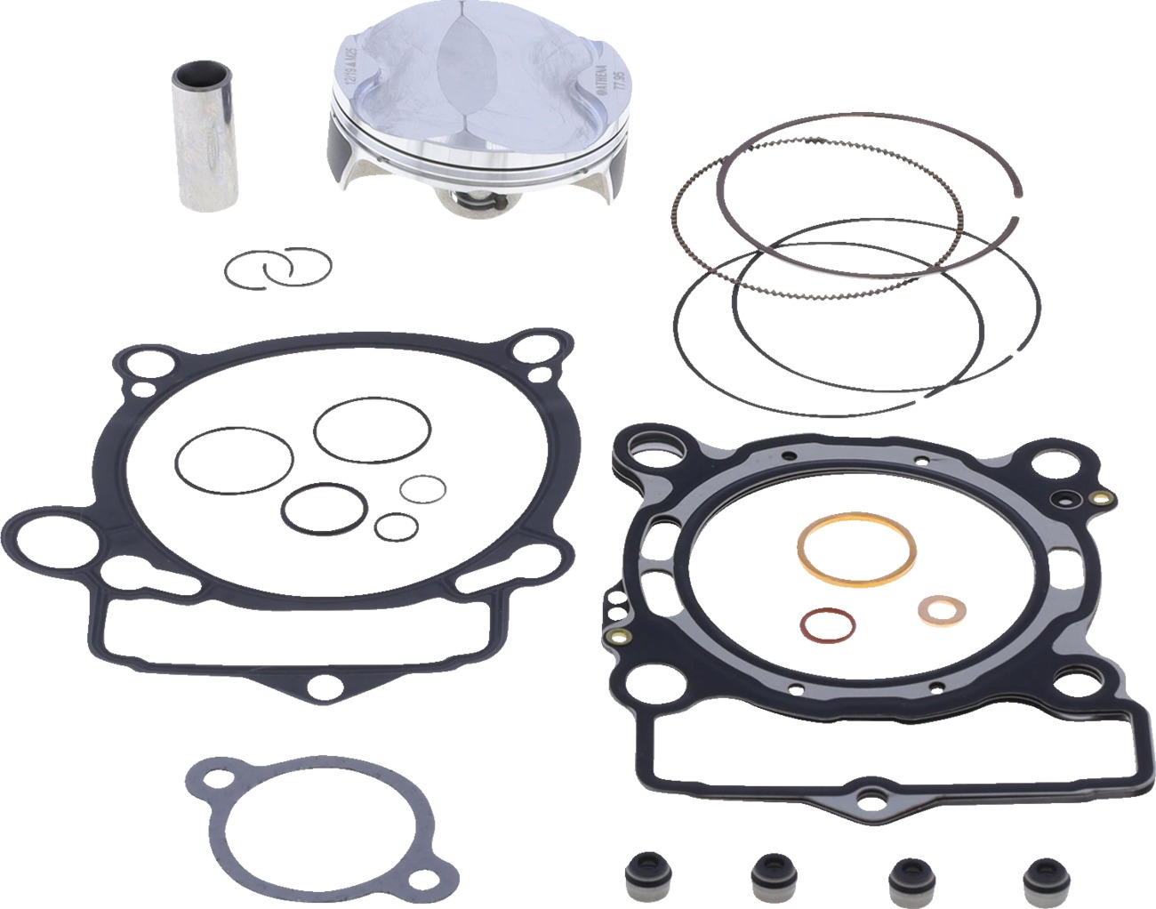 Piston & Top End Gasket Kit 'B' - For 20-22 Husqvarna KTM 250 4T - Click Image to Close