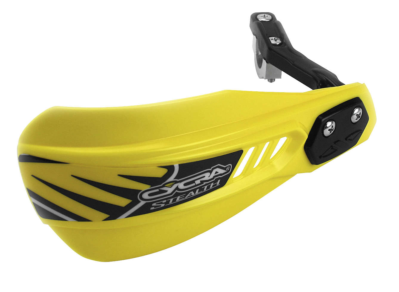 Yellow Primal Stealth Handshields - Complete Handguard Racer Pack - Click Image to Close