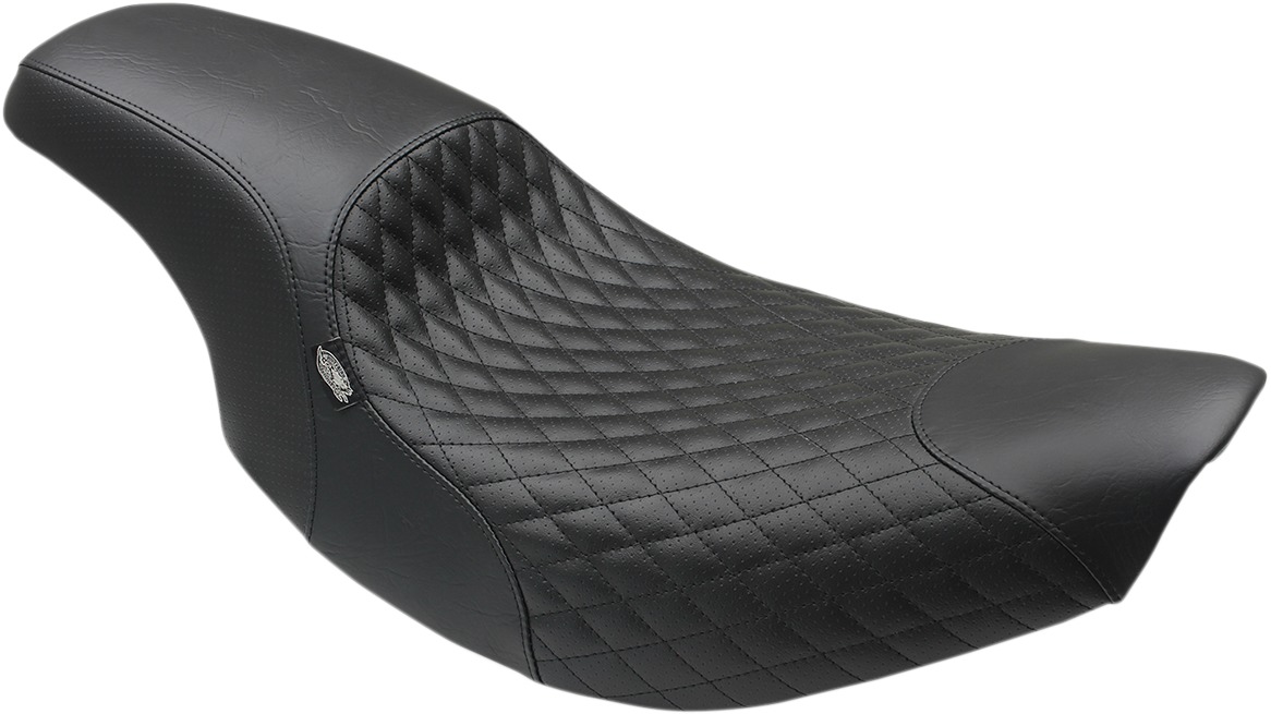 Tripper Diamond Vinyl 2-Up Seat - Black - Click Image to Close